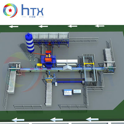 인공 석재 생산 라인을 위한 완전 자동 분명한 도세르 기계