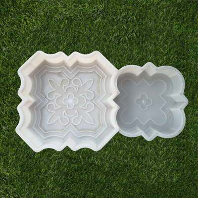 길 맞물림 기와는 플라스틱 포장기계 곰팡이 25*25*4.5cm 사이즈를 고무를 입힙니다