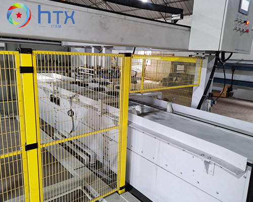 효율적인 벽 패널 생산 라인 작업이 쉬운 인공 돌 제품 라인